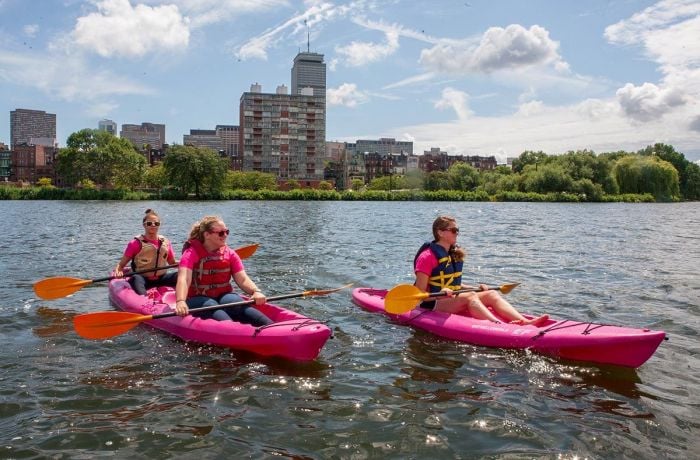 Boston Kayaking with Kids Charles River